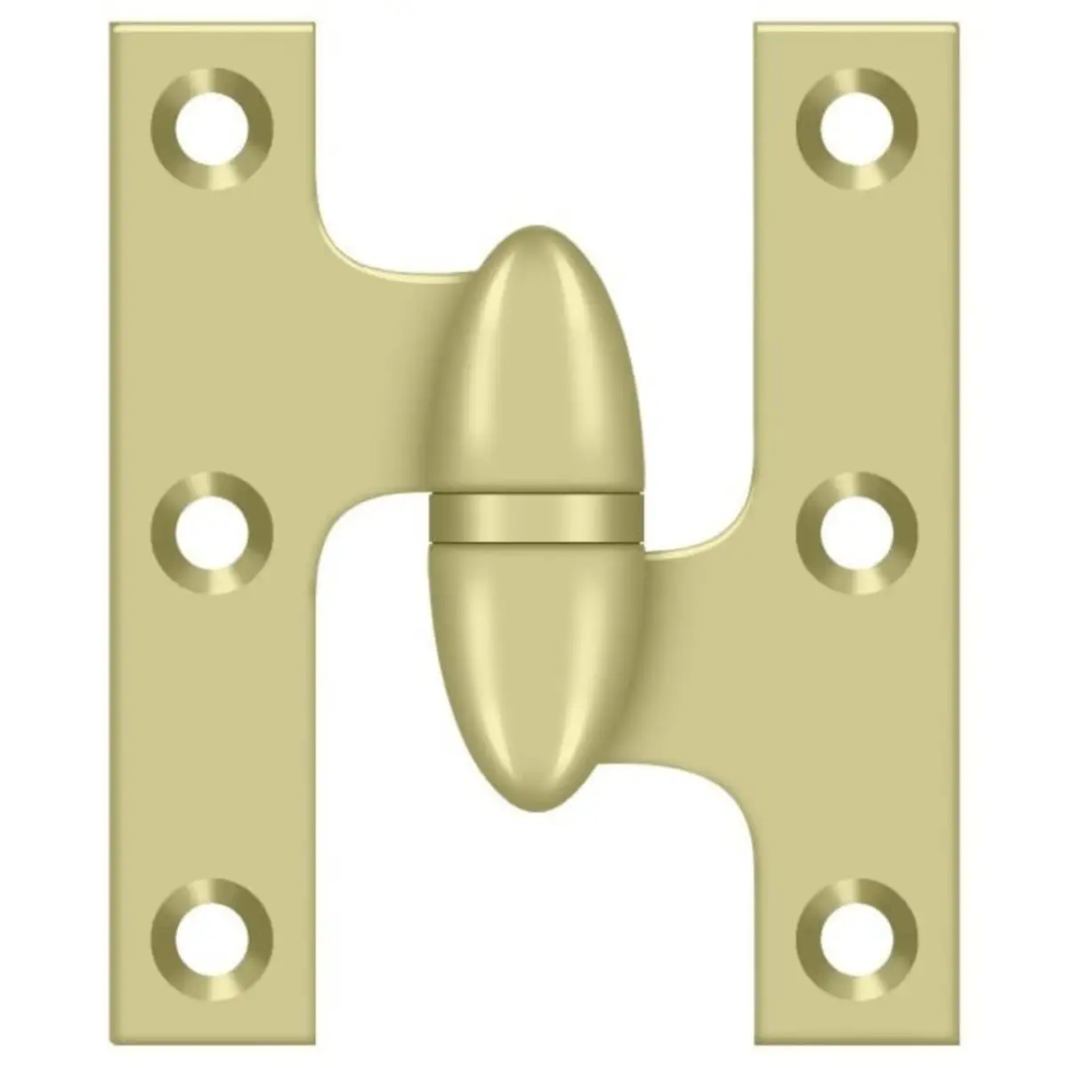 Deltana OK2520U3UNL-R Olive Knuckle Hinge