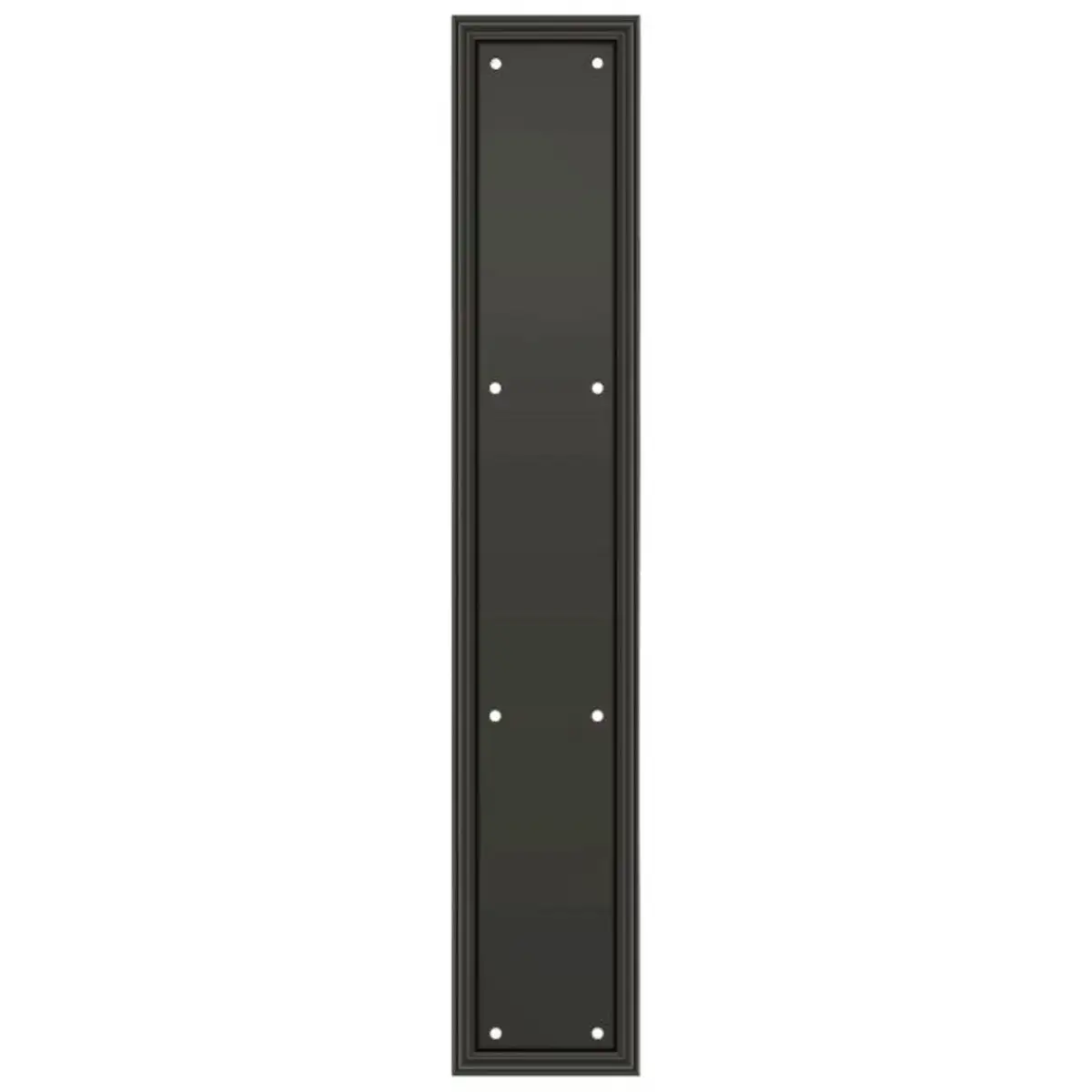 Deltana PP2281U10B Heavy Duty Framed Push Plate