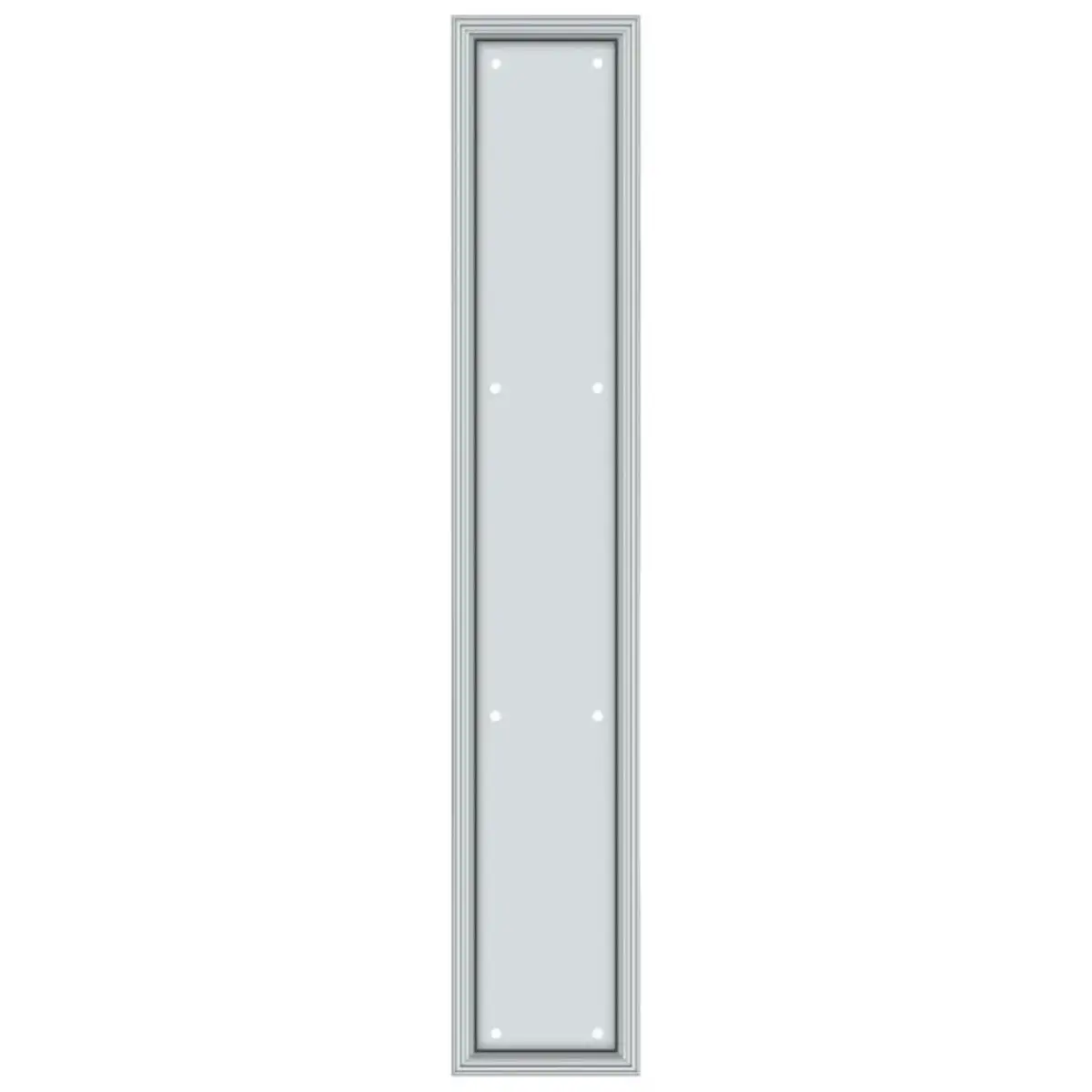 Deltana PP2281U26 Heavy Duty Framed Push Plate