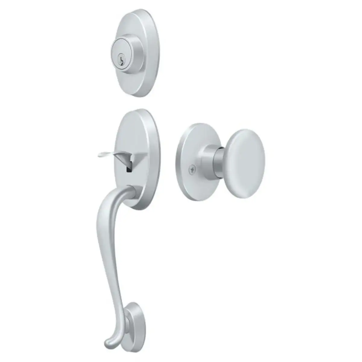 Deltana PRRHRKU26 Riversdale Handleset With Round Knob Entry