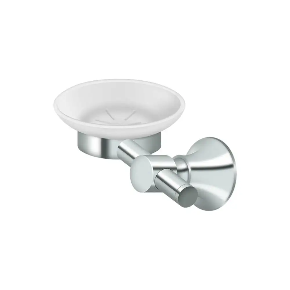 Deltana 88SD-26 88 Series Soap Holder Dish With Glass