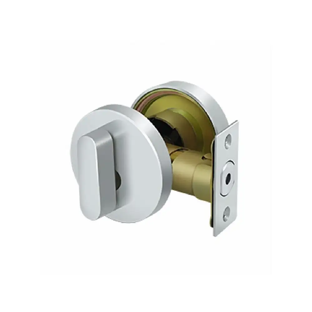 Deltana ZDRU26 Single Cylinder Deadbolt with Round Rosette