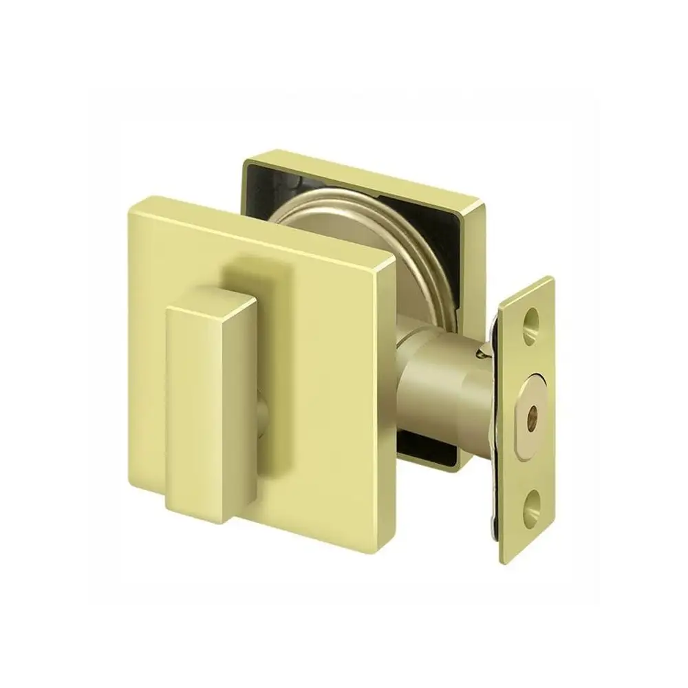 Deltana ZDSU3 Single Cylinder Deadbolt with Square Rosette