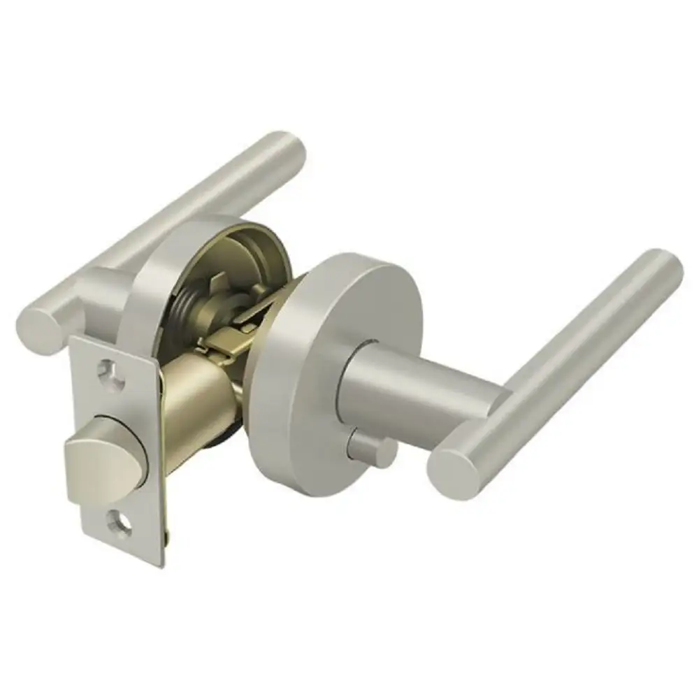 Deltana ZMLR2U15LH Mandeville Privacy Door Lever