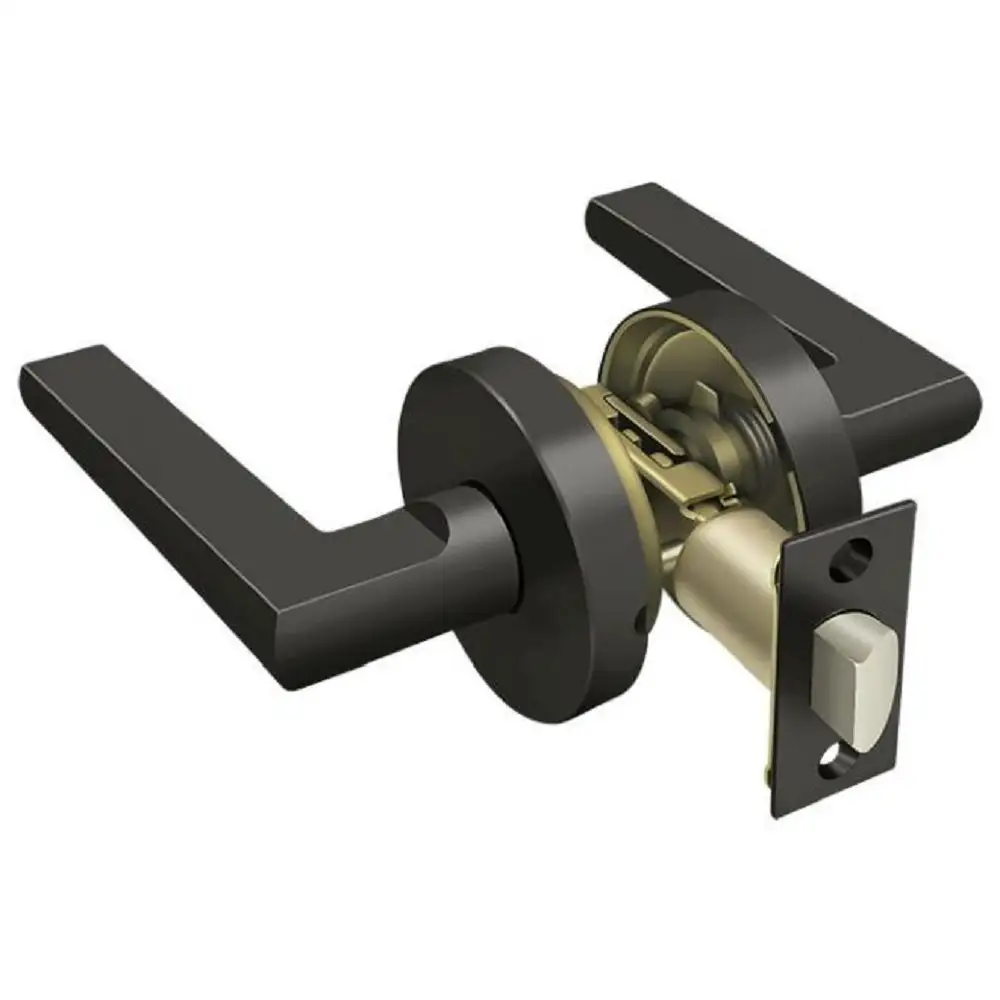 Deltana ZPLR3U10B Portmore Passage Door Lever