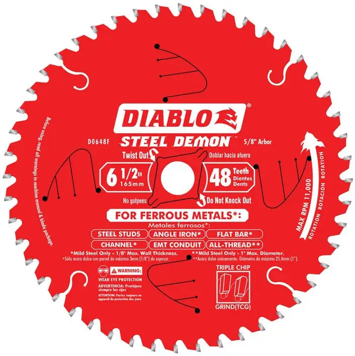 Diablo D0648FA Steel Demon Metal Saw Blade