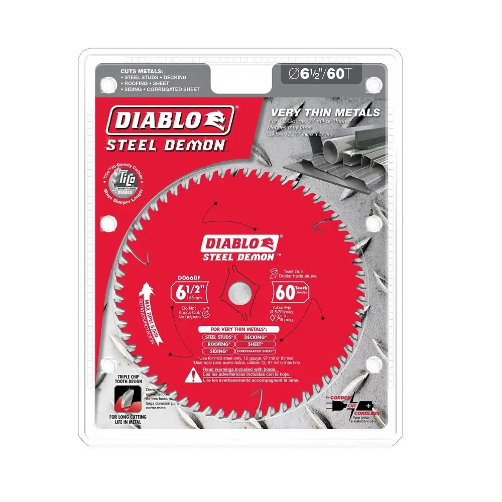 Diablo D0660F Steel Demon Saw Blade