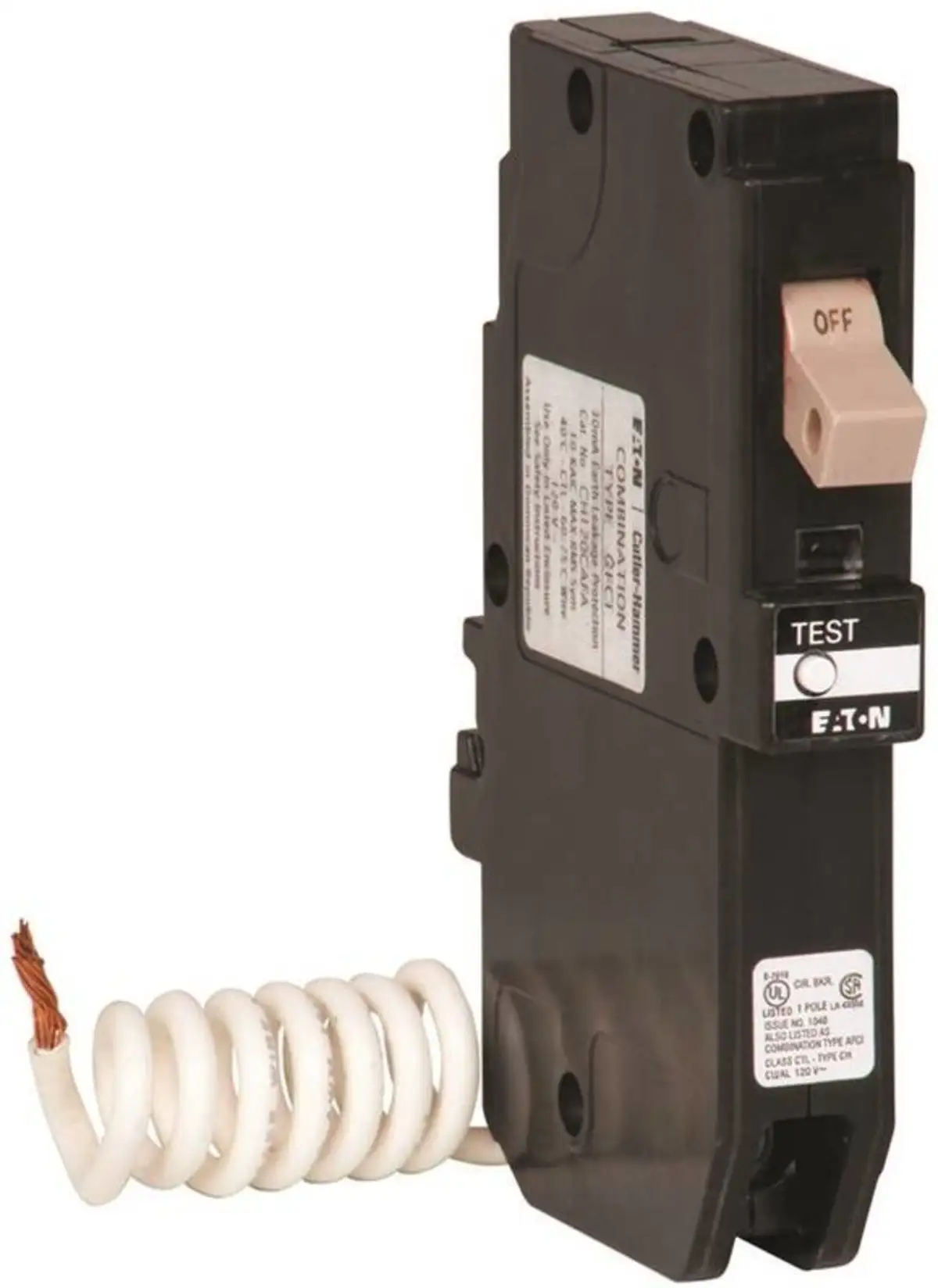 Eaton CHFN120GF/CHFGFT1 Cutler-Hammer Ground Fault Type CH Circuit Breaker