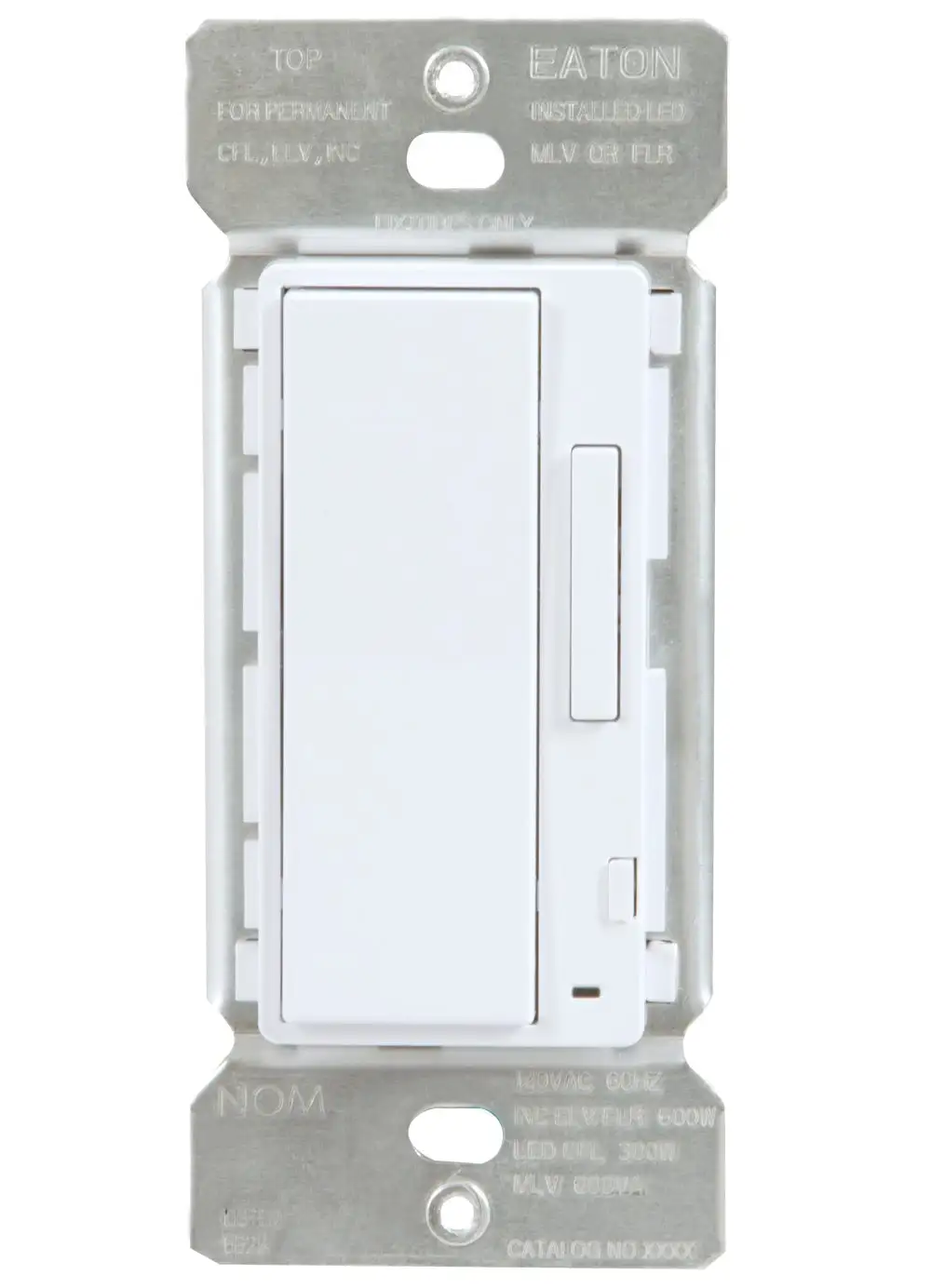 Eaton HIWMA1BLE40AWH Halo Home In-wall Smart Dimmer