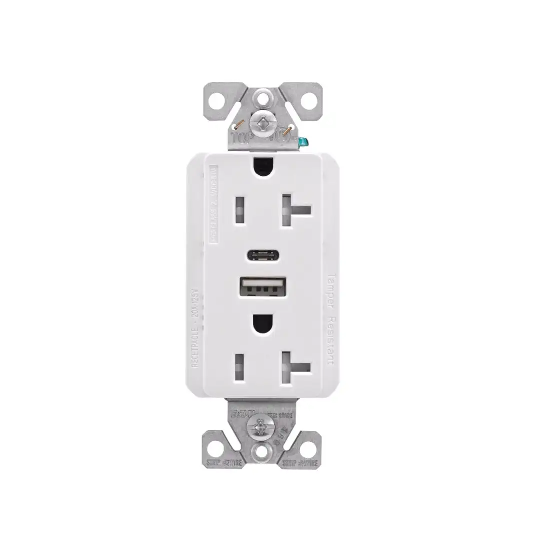 Eaton TRUSB5A20W-K-L Duplex Receptacle