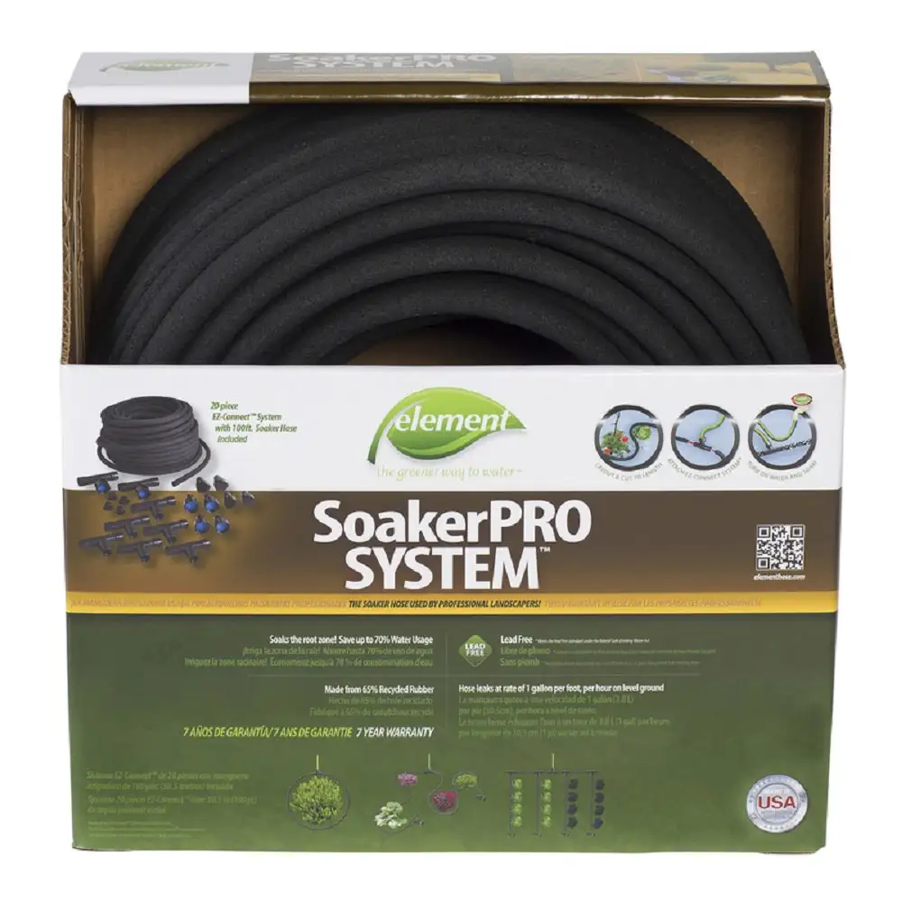 Element CELSPAK38100CC SoakerPro System Garden Hose Kit