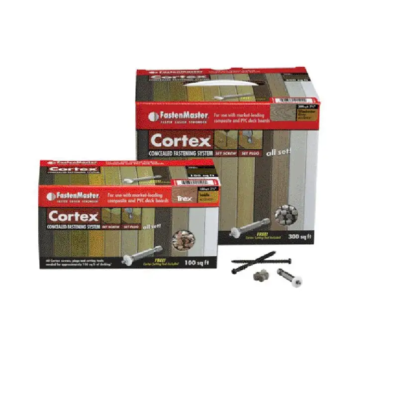 Fastenmaster AZCTX-100HRSG Cortex Concealed Deck Fastener Sys Azek