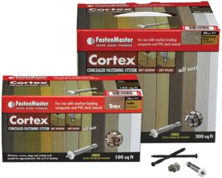 FastenMaster FMCTX-AZ100CEBS Star Coarse Hidden Deck Fastener