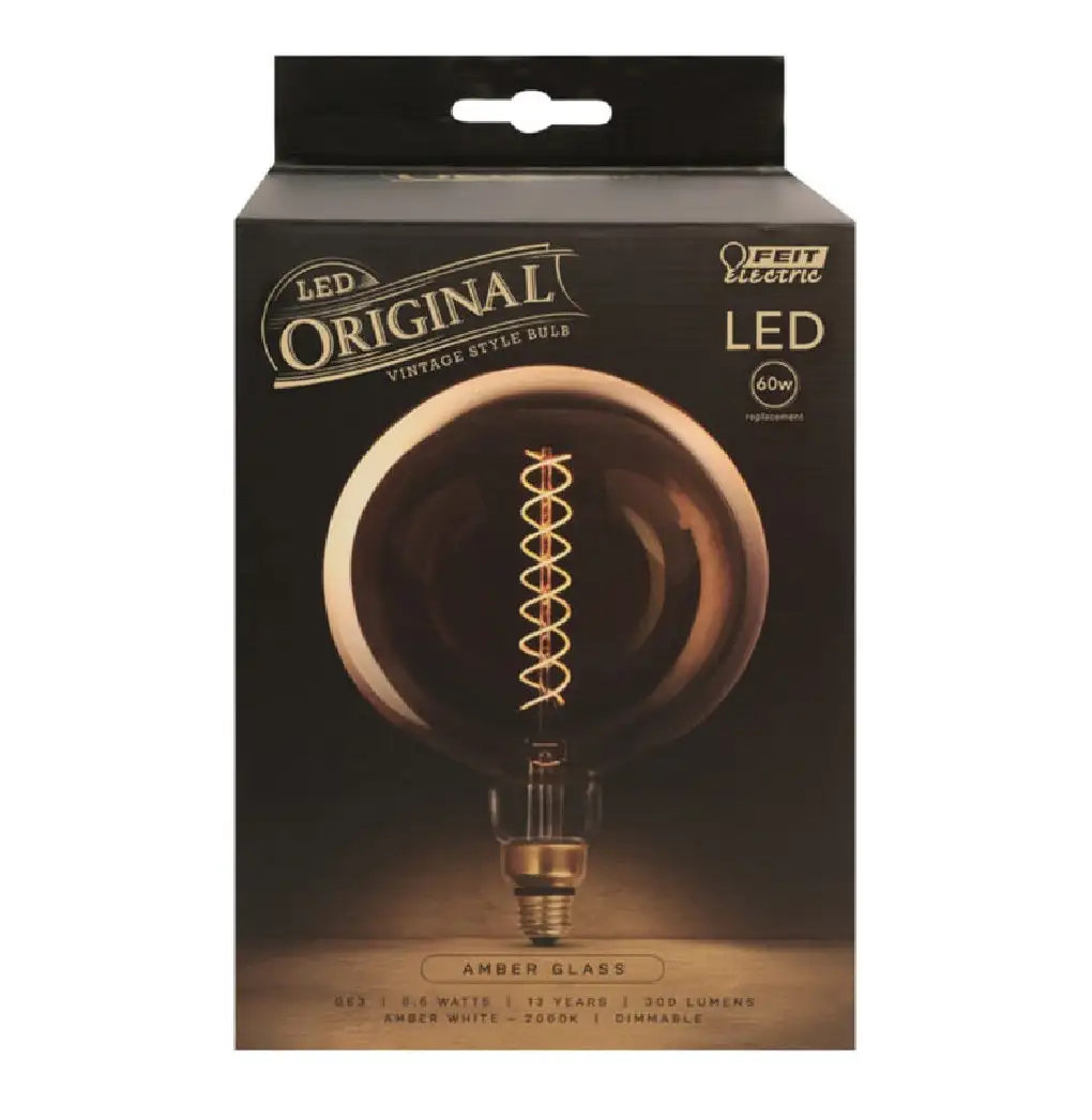 Feit Electric G63/S/820/LED Original Vintage LED Bulb