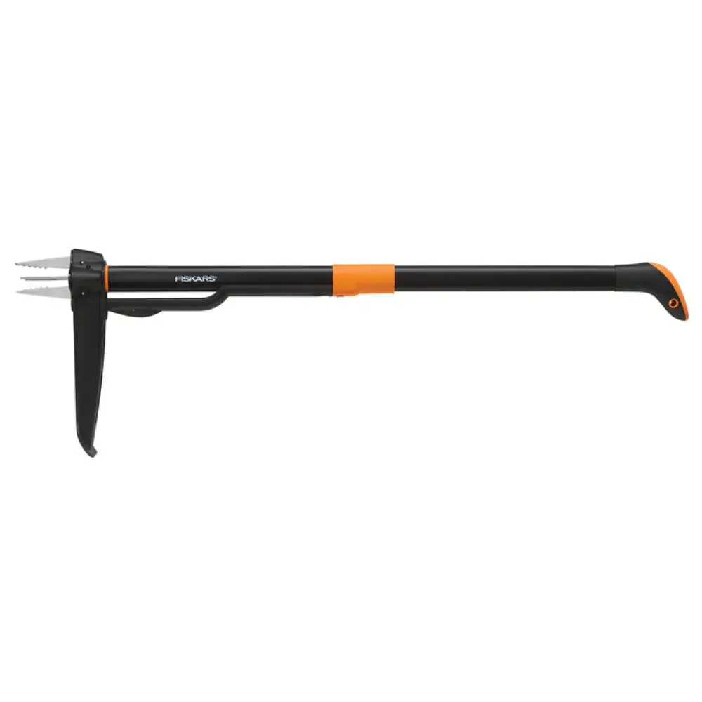 Fiskars 339950-1001 Deluxe 4-Claw Stand-Up Weeder