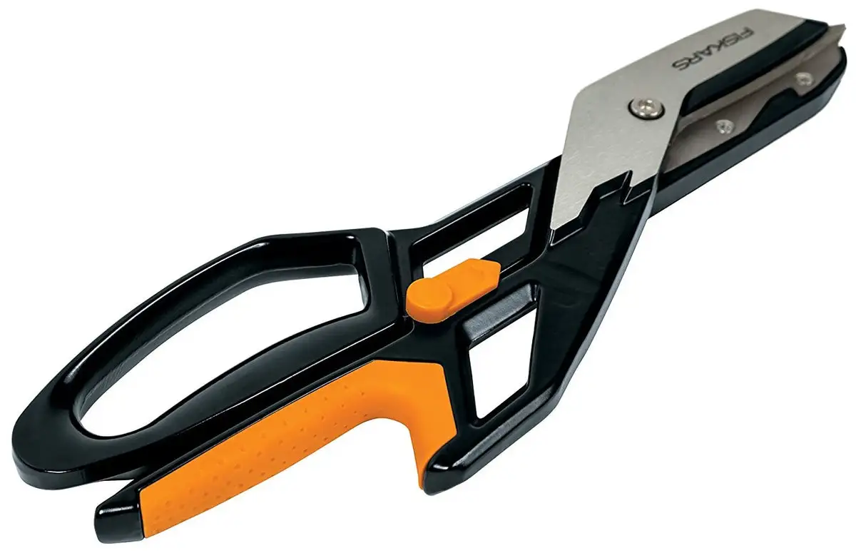 Fiskars 710400-1001 PowerArc Easy Action Straight Tin Snip