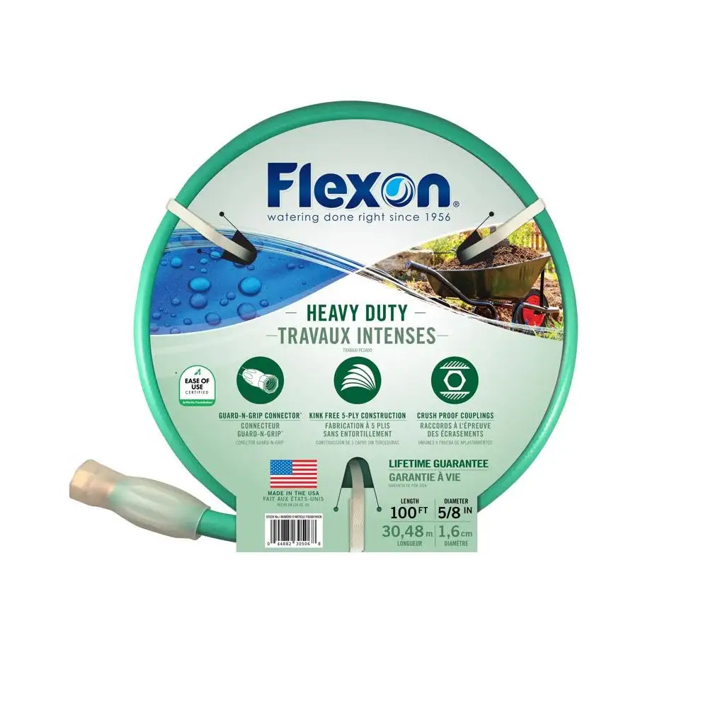 Flexon FXG58100ACE Heavy Duty Garden Hose