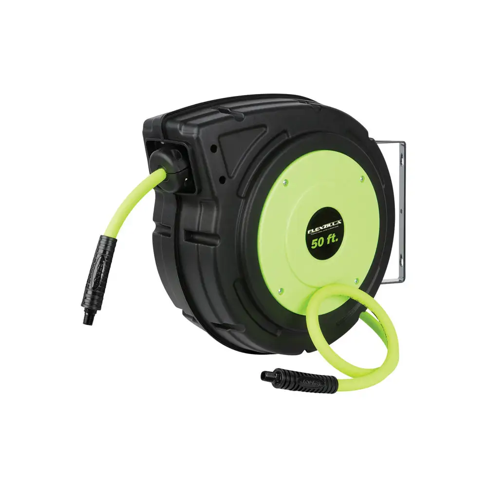 Flexzilla L8250FZ Hybrid Polymer Retractable Air Hose Reel