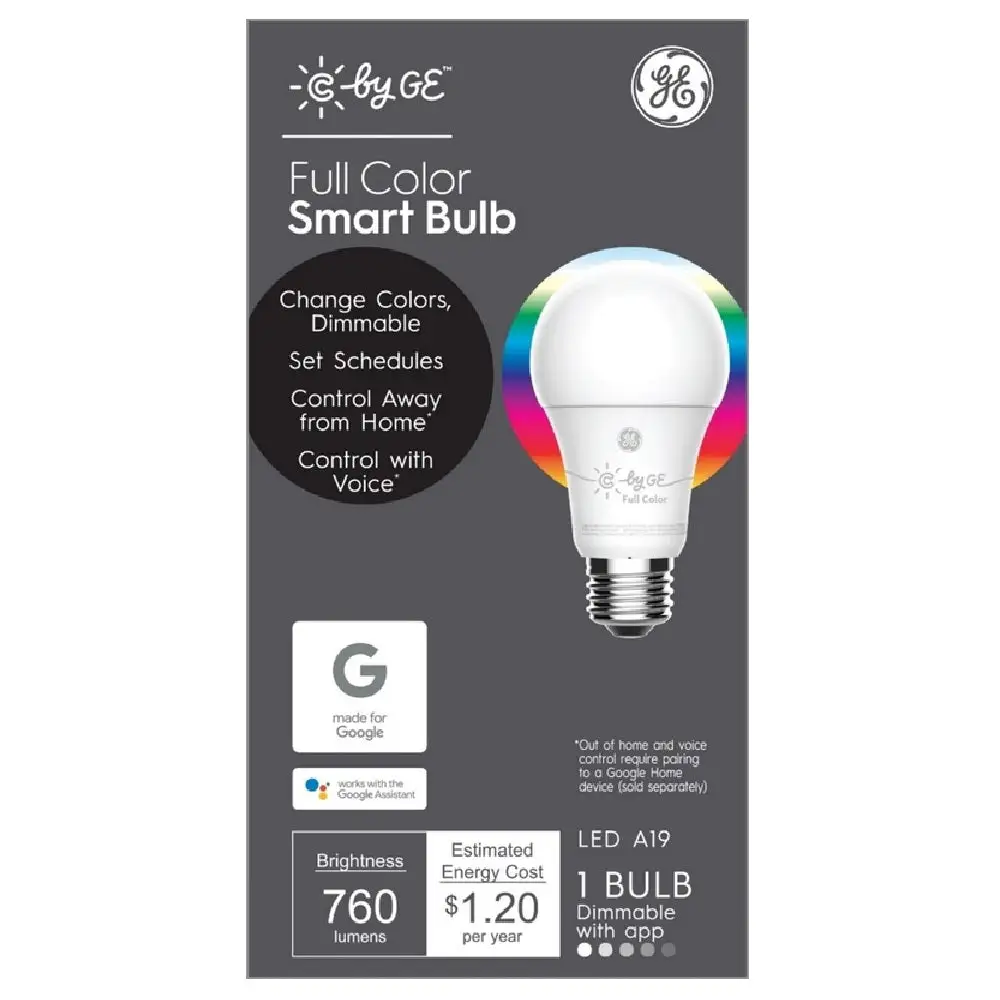 GE 93103486 A-Line A19 E26 LED Smart Bulb