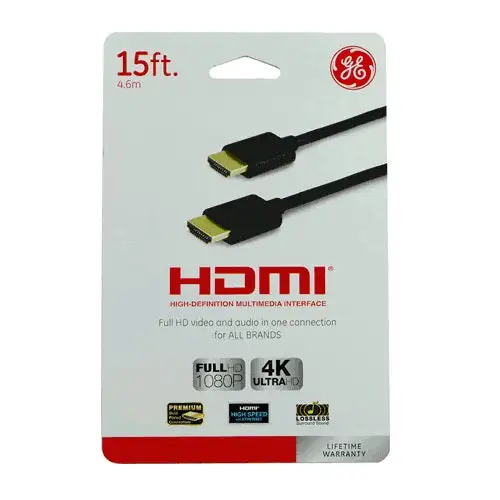 GE 33576 HDMI Cable