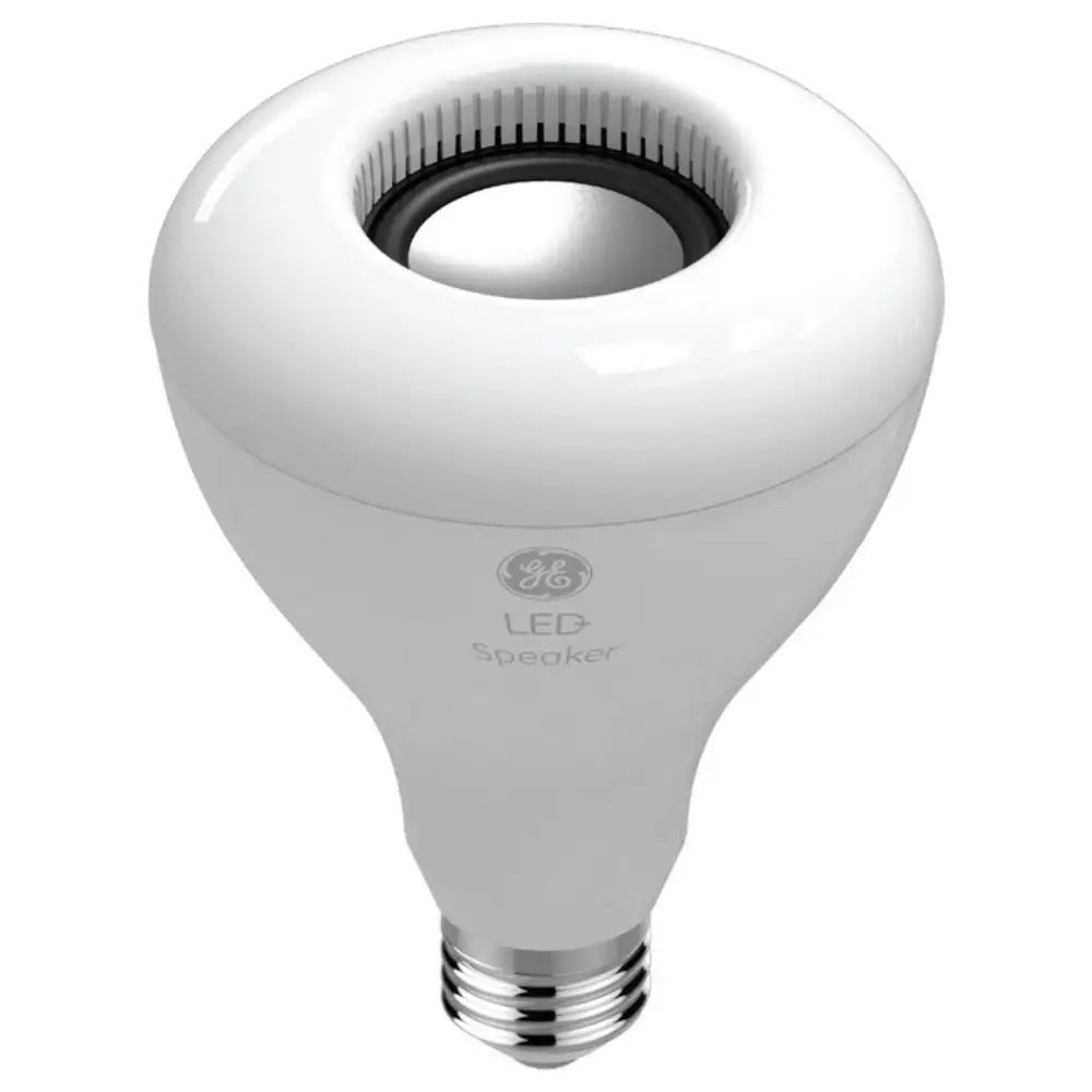 GE Lighting 93100354 BR30 LED Speaker Smart Bulb