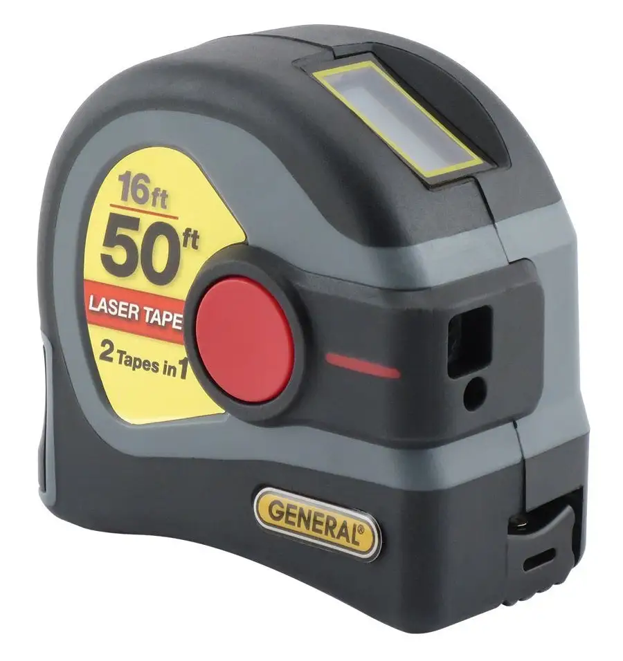 General Tools LTM1 2-in-1 Laser Tape Measure