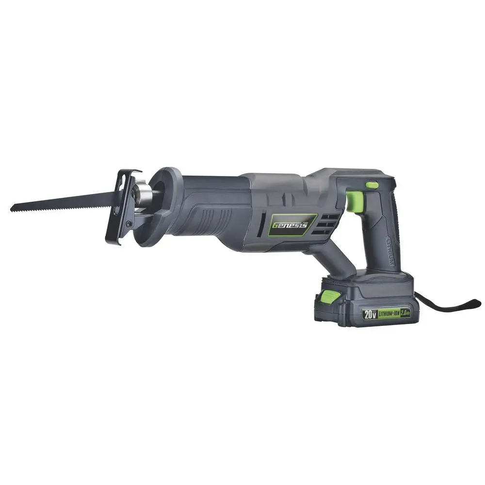 Genesis GLRS20A Lithium Ion Variable Speed Reciprocating Saw