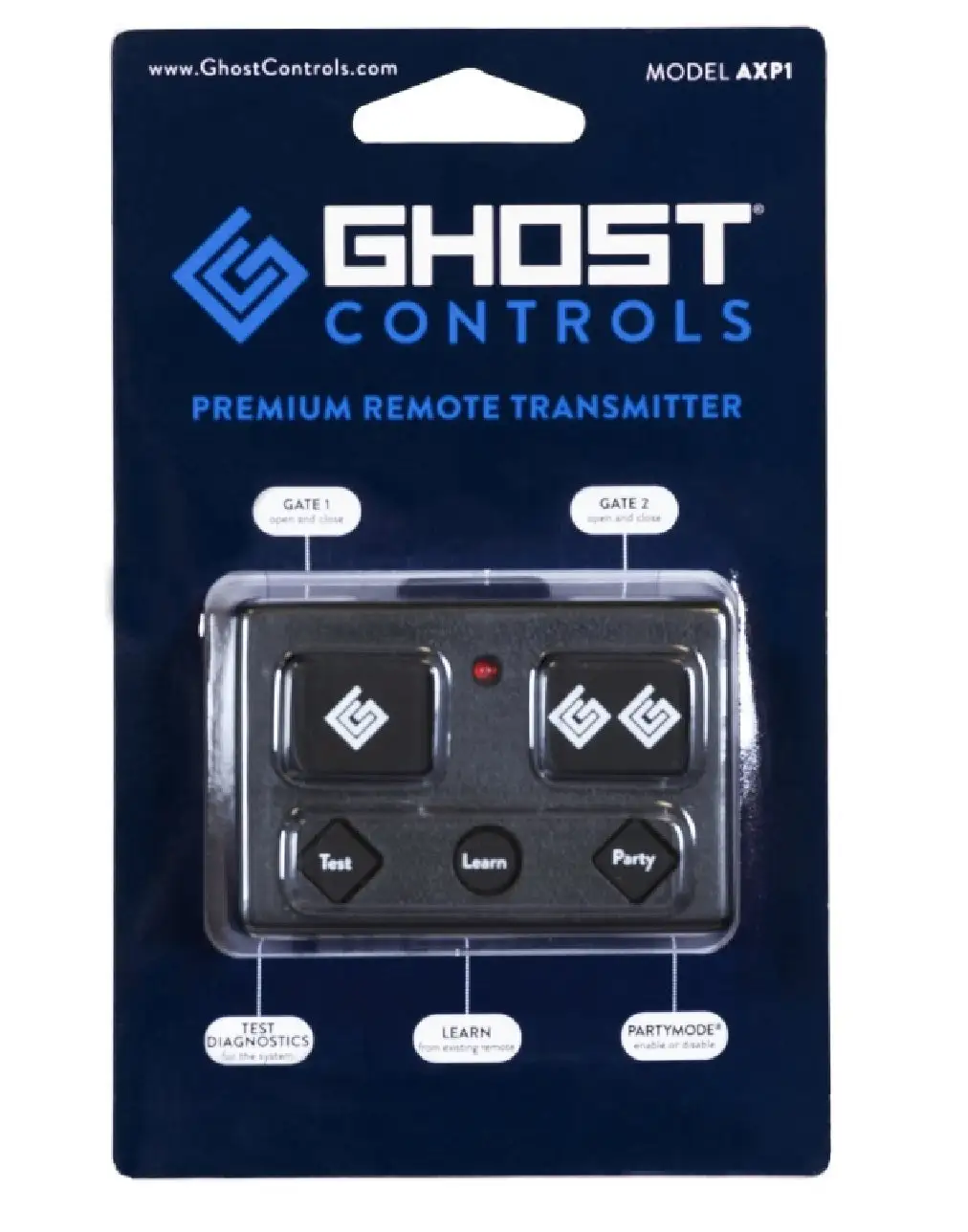 Ghost Controls AXP1 Remote Control Transmitter