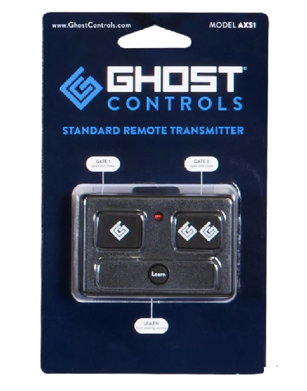 Ghost Controls AXS1 Remote Control Transmitter