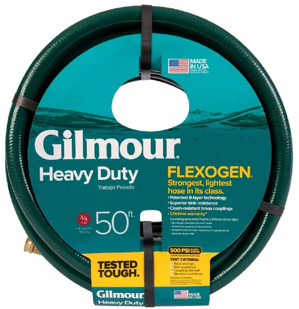 Gilmour 843501-1001 Flexogen Heavy-Duty Garden Hose