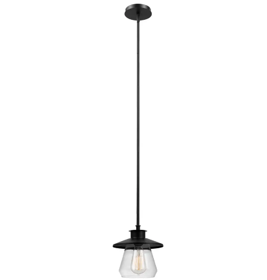 Globe Electric 64847 Angelica 1-Light Modern Industrial Pendant