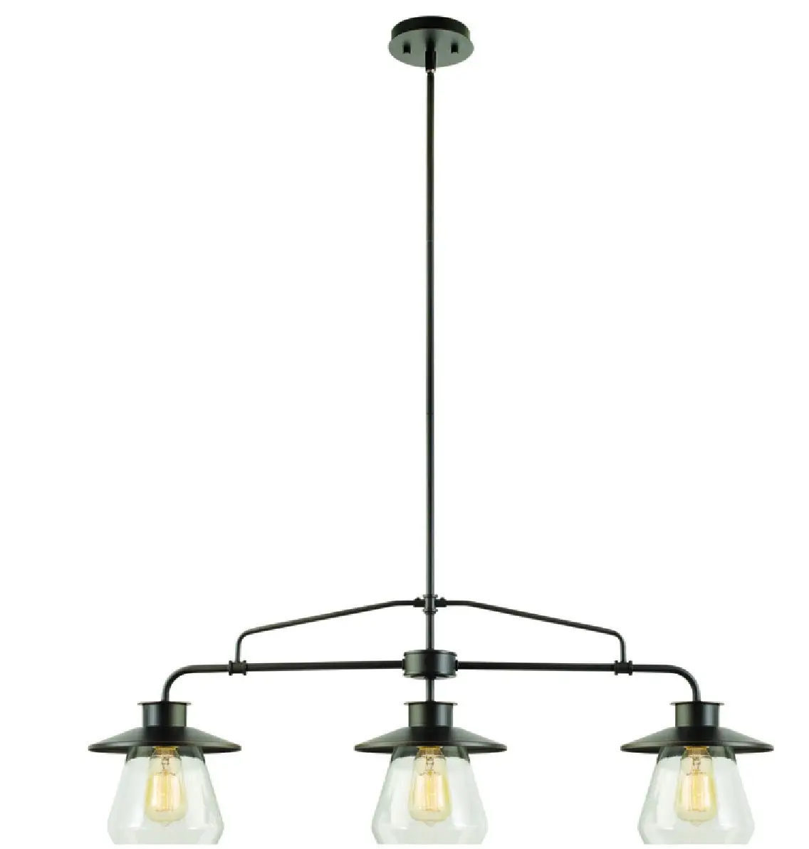 Globe Electric 64845 3-Light Vintage Pendant