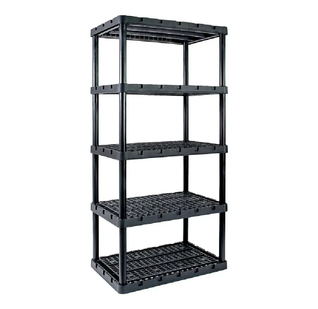 Gracious Living 91084-1C Knect-A-Shelf Shelving Unit