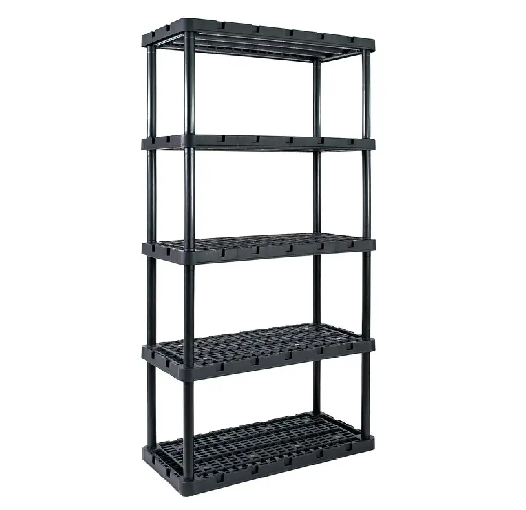 Gracious Living 91086-1C Knect-A-Shelf Shelving Unit