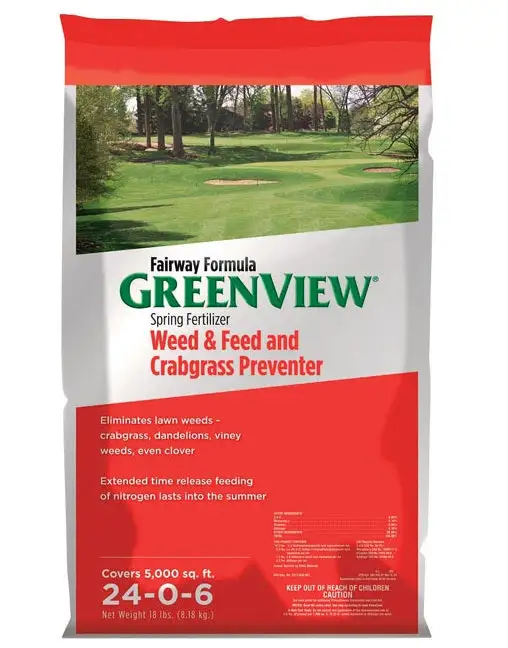 Greenview 21-29172 Weed and Feed Plus Crabgrass Preventer