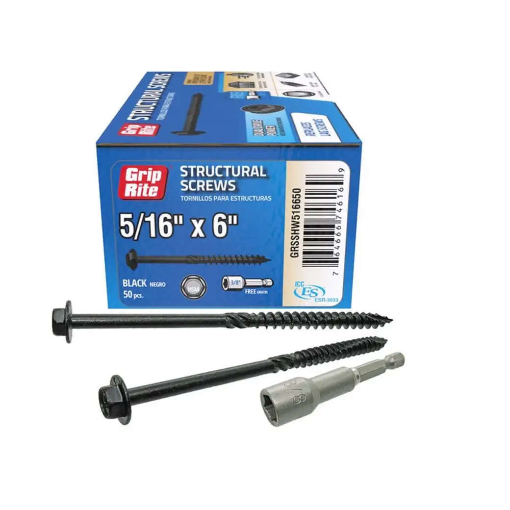 Grip-Rite GRSSHW516650 Structural Screw