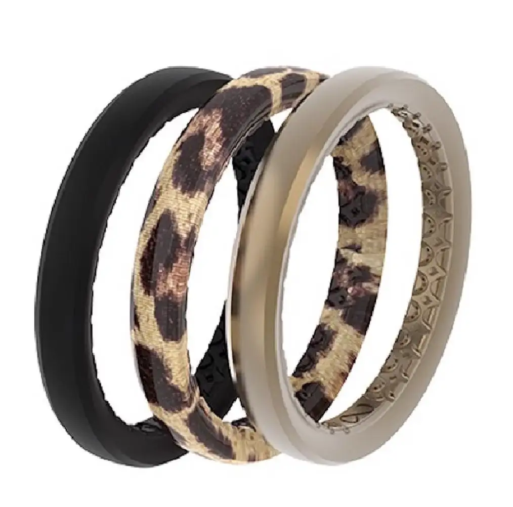 Groove Life R9-126-06 Round Women's Stackable Rings