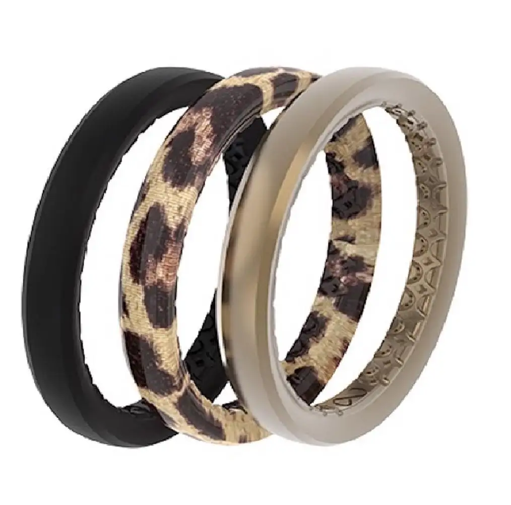 Groove Life R9-126-08 Round Women's Stackable Rings