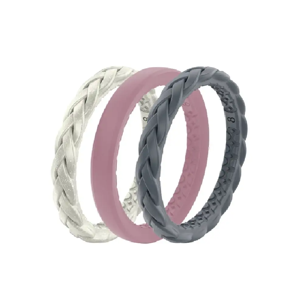 Groove Life R9-112-08 Serenity Stackable Rings