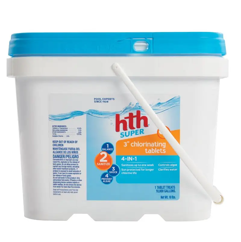 HTH 42010 Super Chlorinating Tablets-2 Sanitize