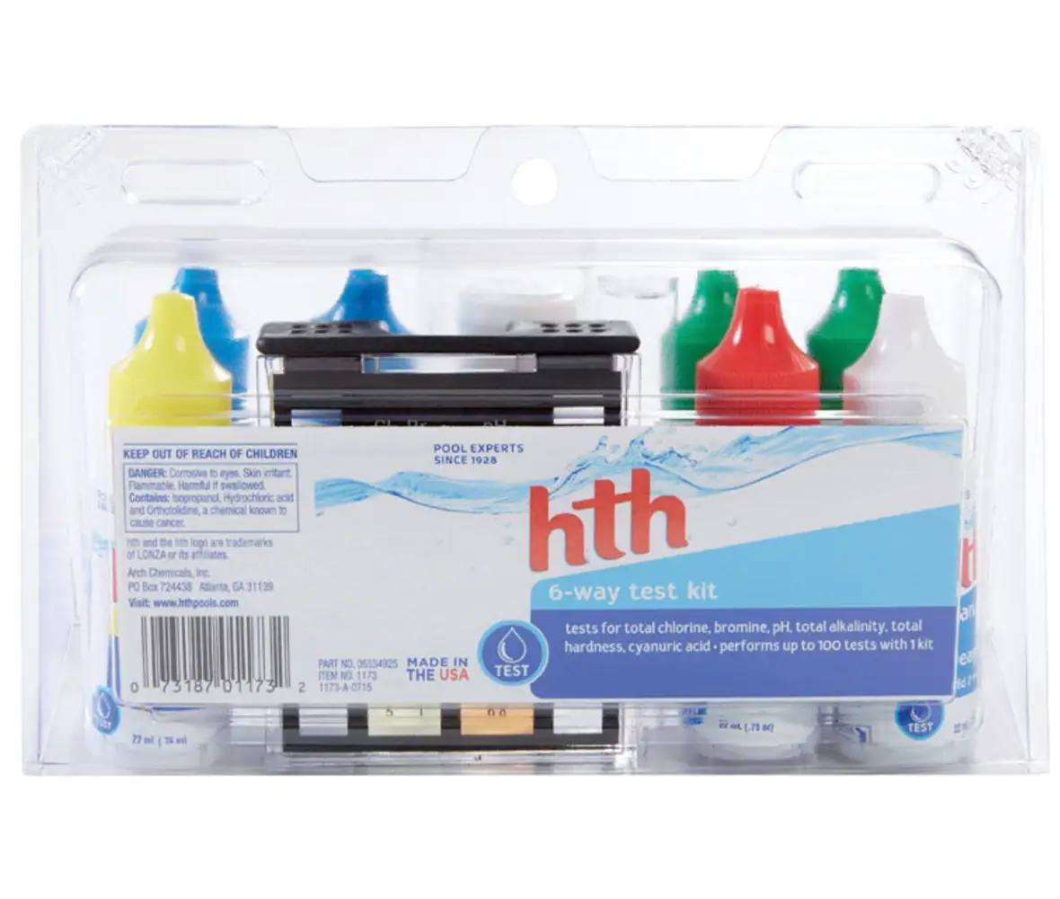 HTH 1173 6-Way Test Kit