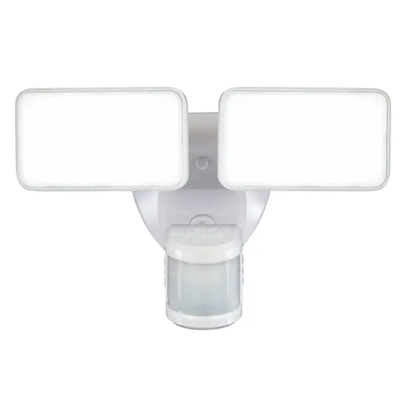 Heath Zenith HZ-5835-WH Motion-Sensing Hardwired Security Wall Light