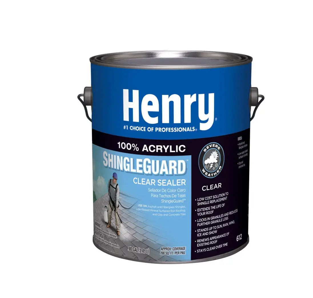 Henry HE612046 Shingle Guard 612 Series Acrylic Clear Sealer