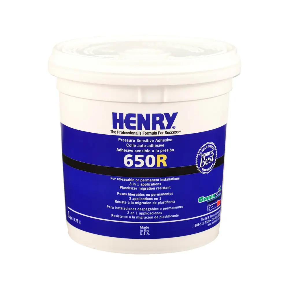 Henry 12849 650R Releasable Bond Pressure Sensitive Adhesive