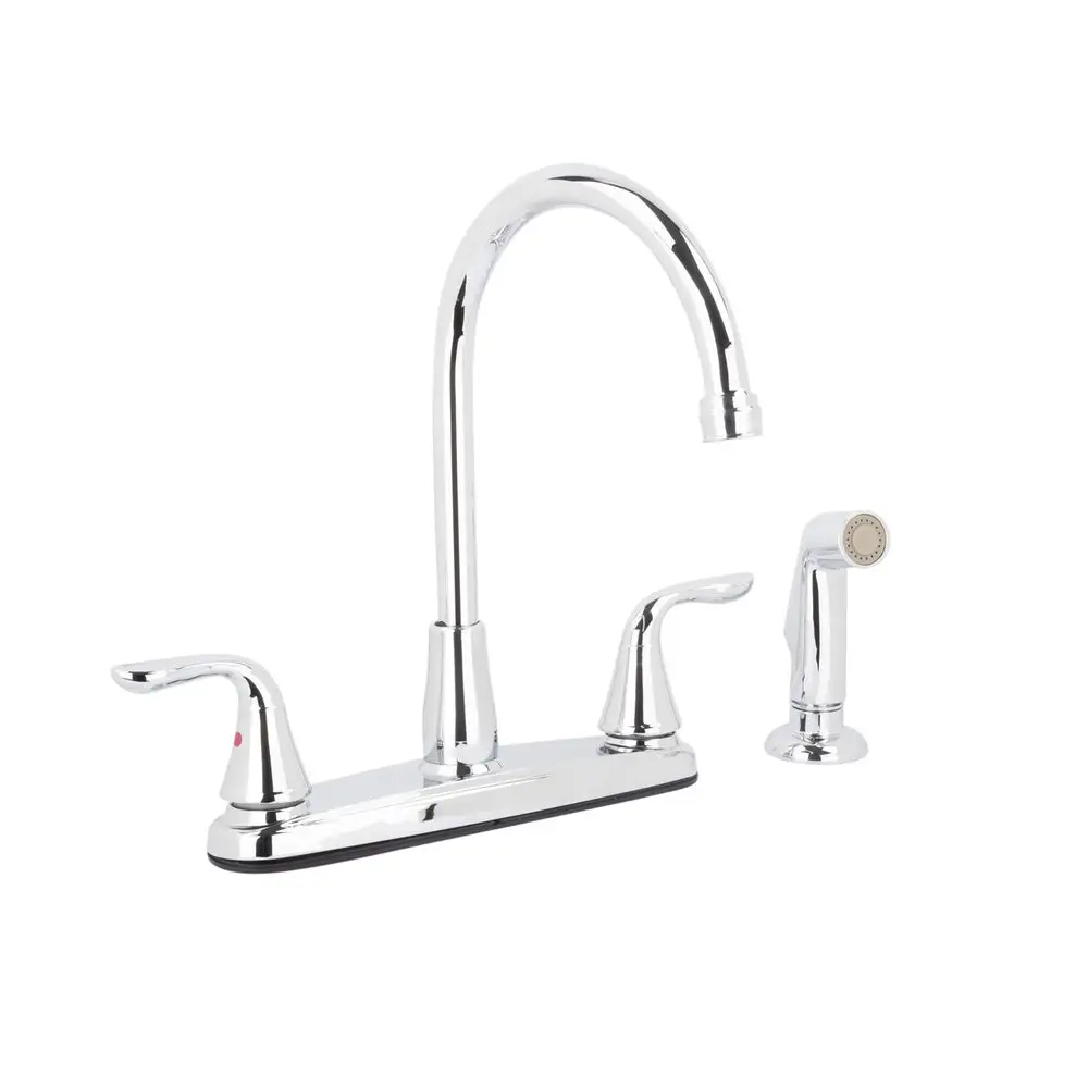 Homewerks 015 32154CP Exquisite Two Handle Kitchen Faucet