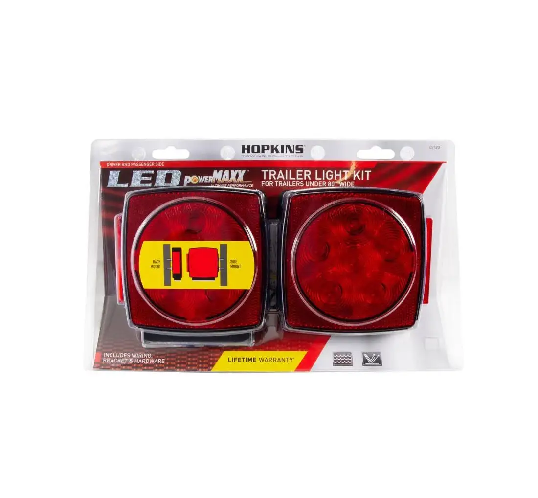 Hopkins C7423 Square Stop/Tail/Turn LED Light Kit