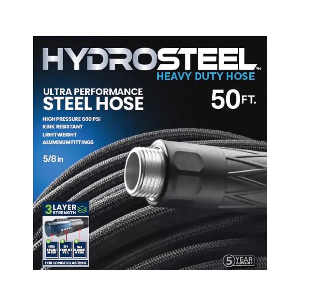 Hydrosteel 8589 Heavy Duty Garden Hose