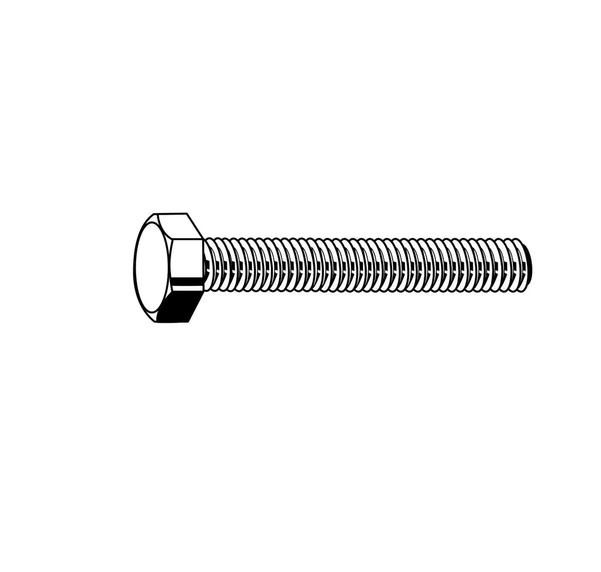 Imperial U55000.025.0050 Hex Head Cap Screw