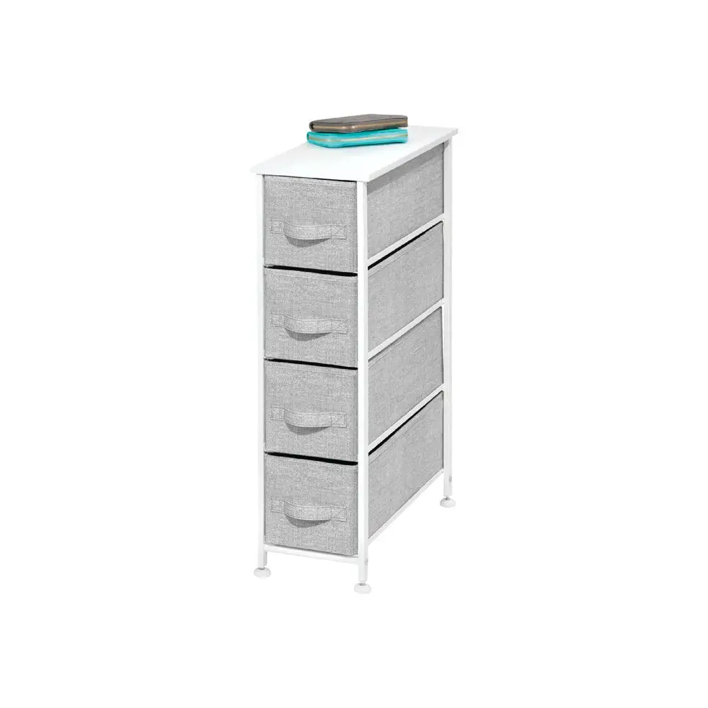 InterDesign 05443 Aldo Four-Drawer Slim Storage Unit