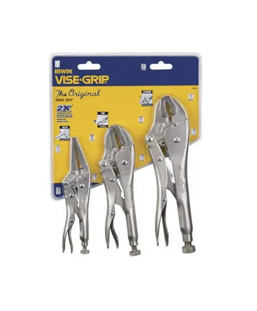 Irwin 323S Vise-Grip Locking Plier Set